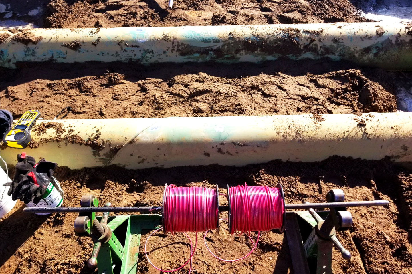 Corrosion work for Newark Airport for jet fuel pipelines