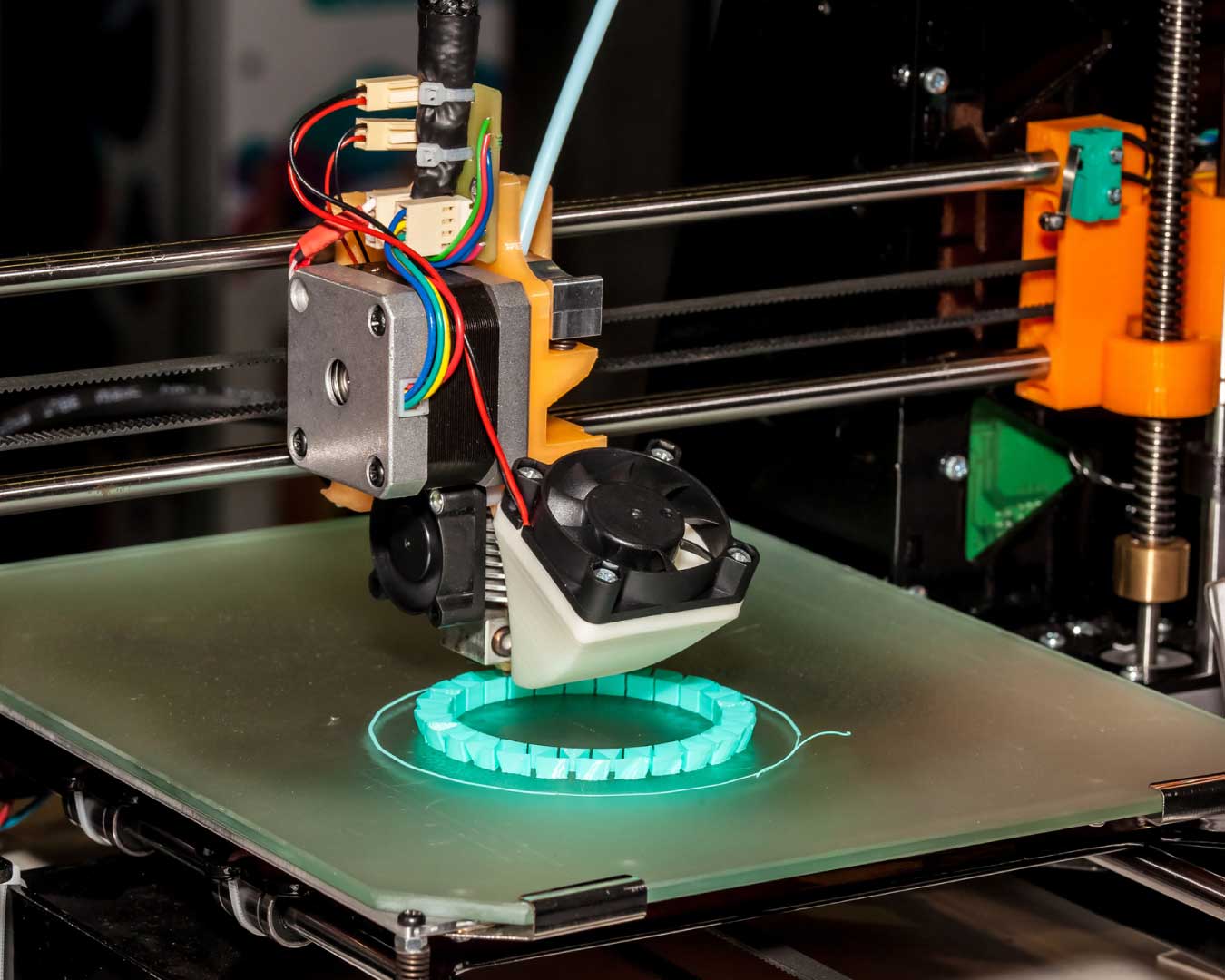 Working 3d printer