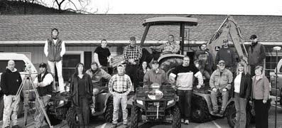 Frank Smith LLC company picture in black and white.