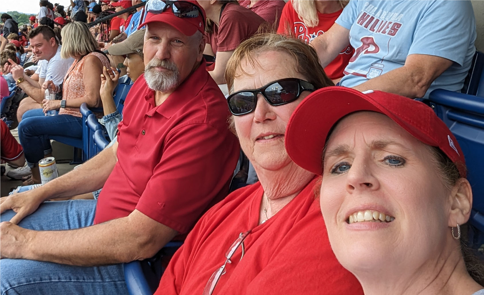 UTRS corporate employees attend a Phillies baseball game