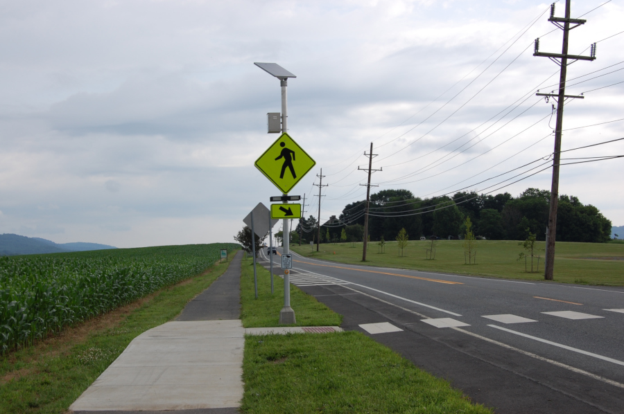 Thomas Strewart Park - Crosswalk