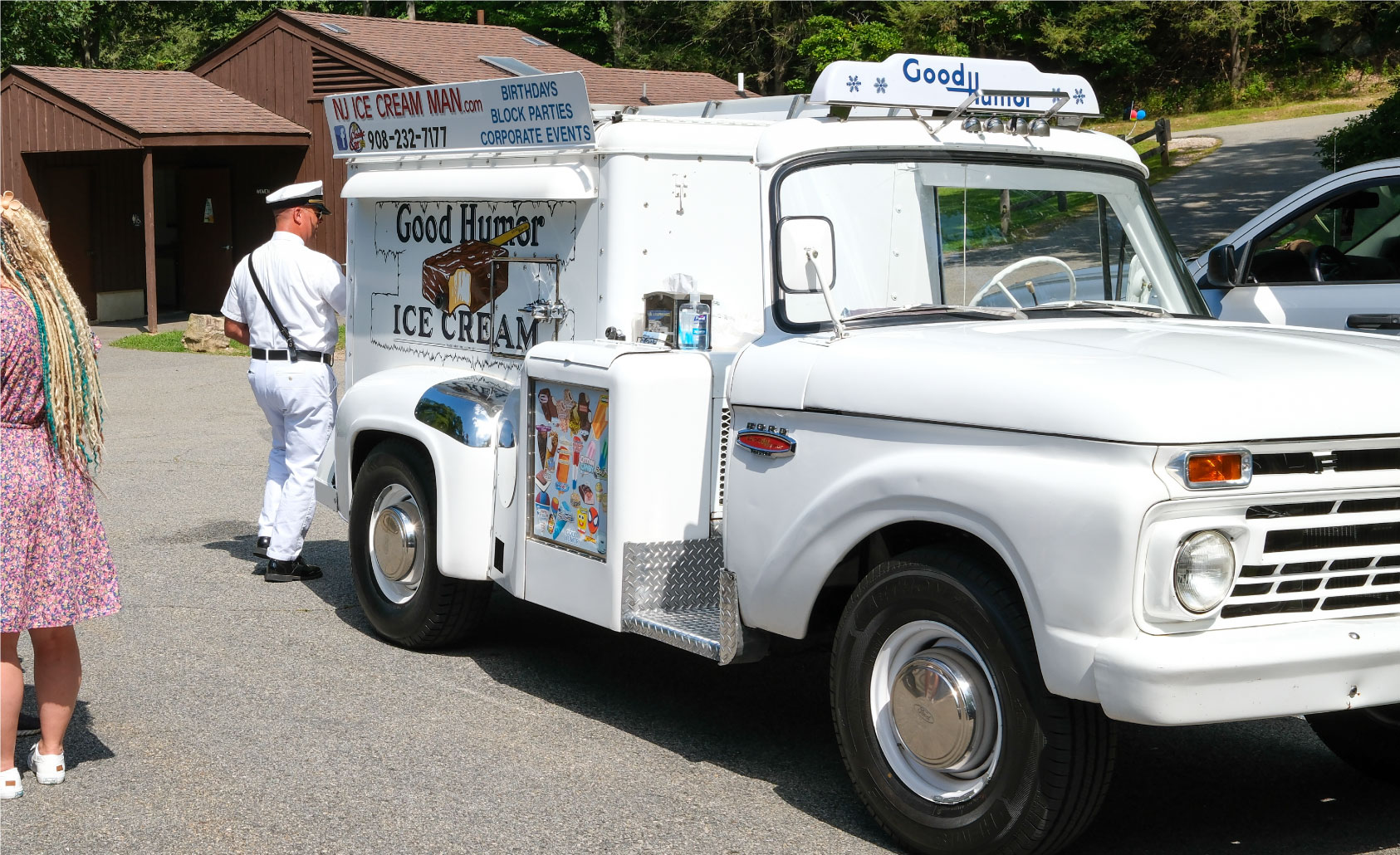 Good Humor Ice Cream truck at Annual Picatinny Arsenal picnic for UTRS employees