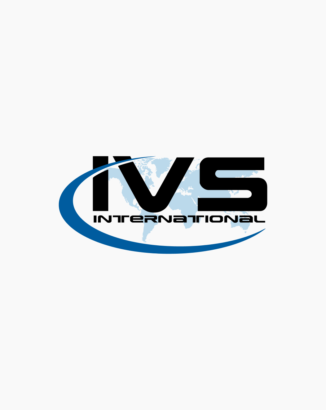 IVS International logo on plain background